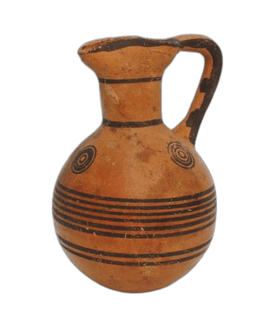 Black-on-Red Trefoil Jug - image 1