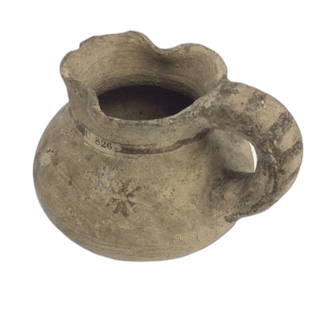 White Painted Miniature Jug - image 1