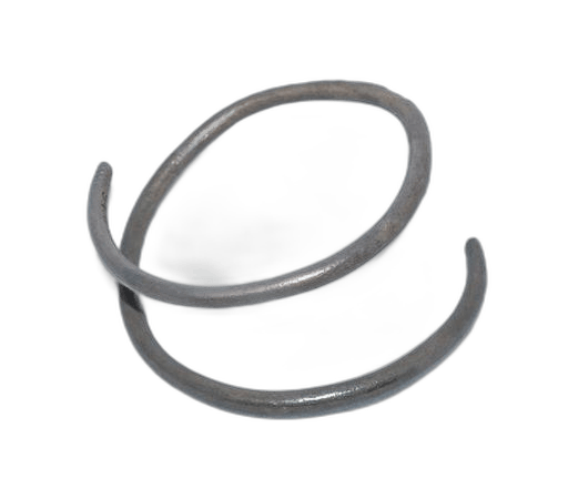 Silver Loop Bangle - image 1