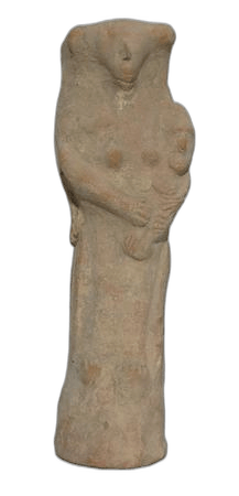Dea Gravida Terracotta Figurine - image 1