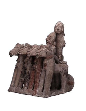 Four-Horse War Chariot Model - image 1