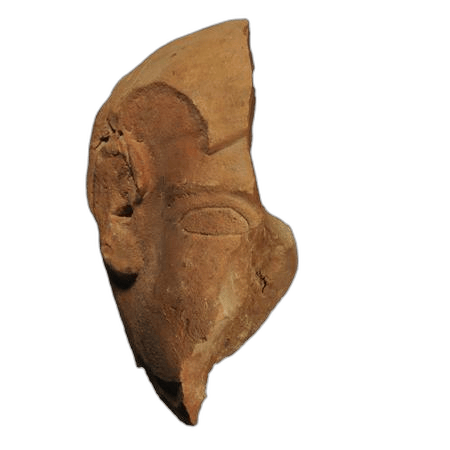 Neo-Cypriot Terracotta Head - image 1