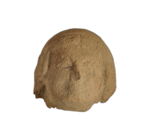 Terracotta Female Head - image 1