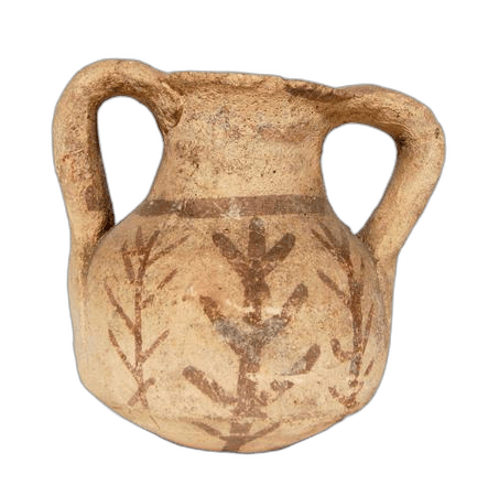 White Painted Amphoriskos - image 1