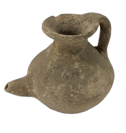 Plain White Juglet - image 1