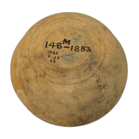 Plain White Flared Bowl - image 1