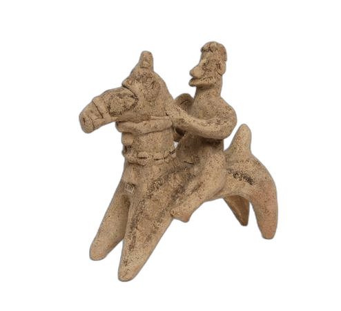 Terracotta Horse and Rider - image 1