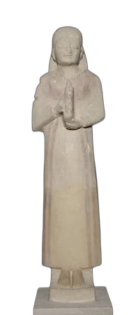 Neo-Cypriote Tambourine Figure - image 1