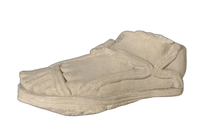 Limestone Sandaled Foot - image 1