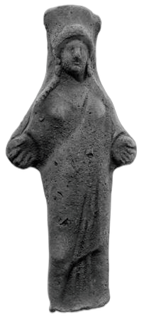 Terracotta Kalathos Figurine - image 1