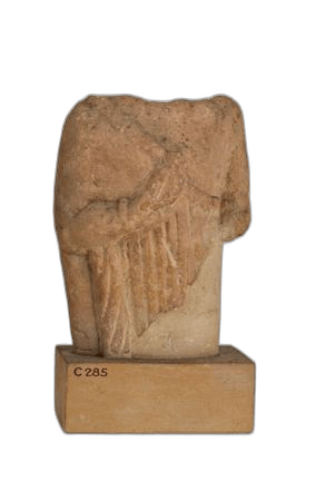 Limestone Female Votary Torso - image 1