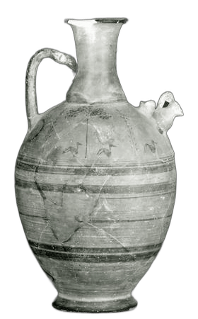 Bichrome Red Woman-and-Pitcher Jug - image 1