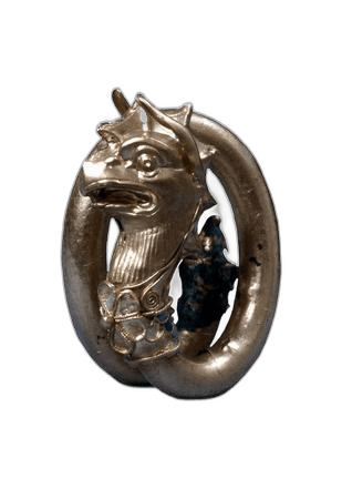 Gold Spiral Hair Ornaments - image 1