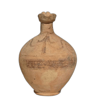 White Painted Buff Jug - image 1