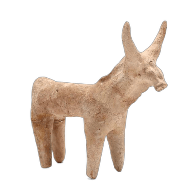 Cypriot Late Bronze Age Bull Figurine - image 1