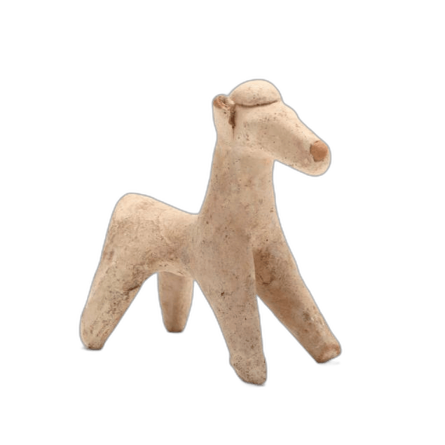Cypro-Geometric White Ware Horse - image 1