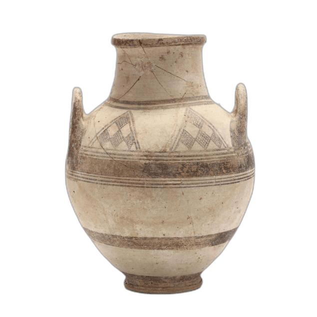 Cypro-Geometric White Ware Jar - image 1