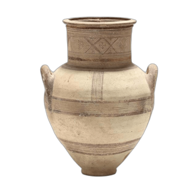 Very Large Cypro-Archaic Bichrome Amphora - image 1