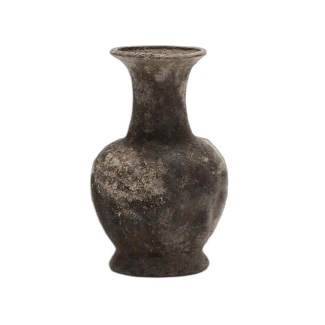 Cypriot Black Ware Wide Mouth Jar - image 1