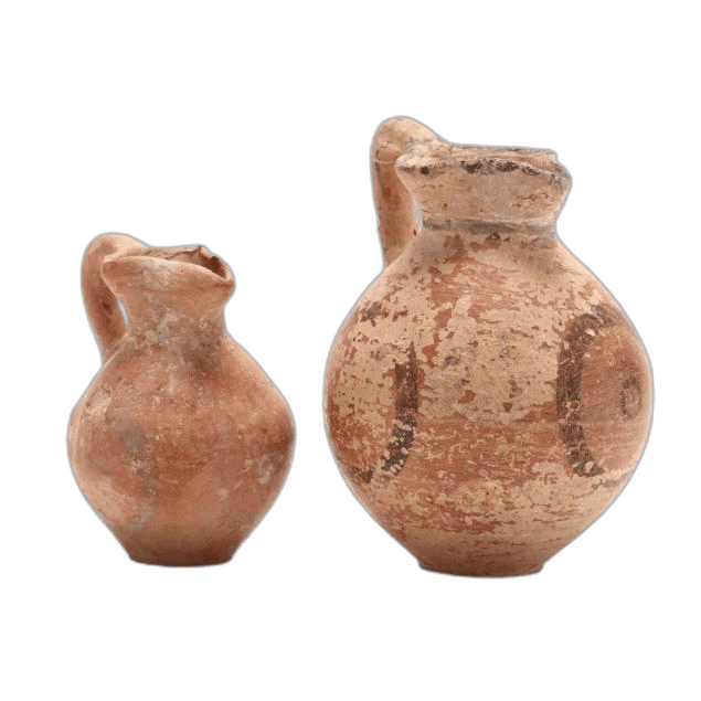 Two Cypriot Late Bronze Age Juglets - image 1