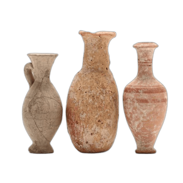 Three Diminutive Cypriot Hellenistic Bottles - image 1
