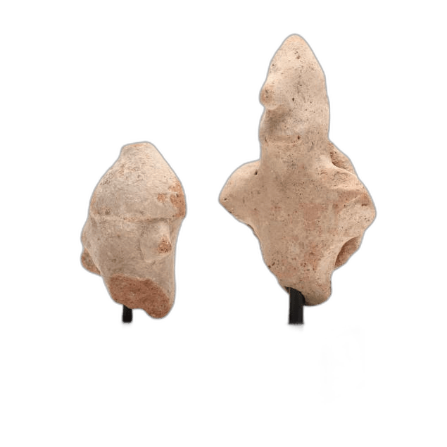 Two Cypro-Archaic Terracotta Warriors - image 1