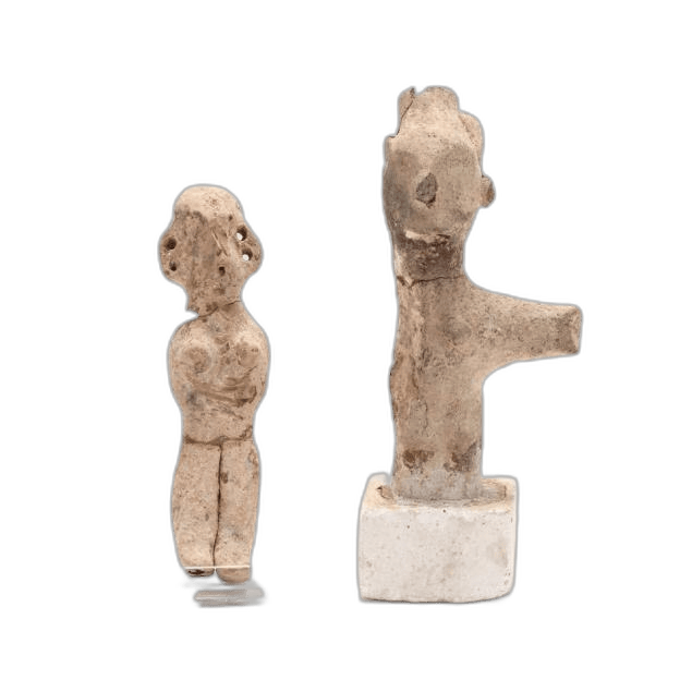 Two Early Cypriot Terracotta Figures - image 1