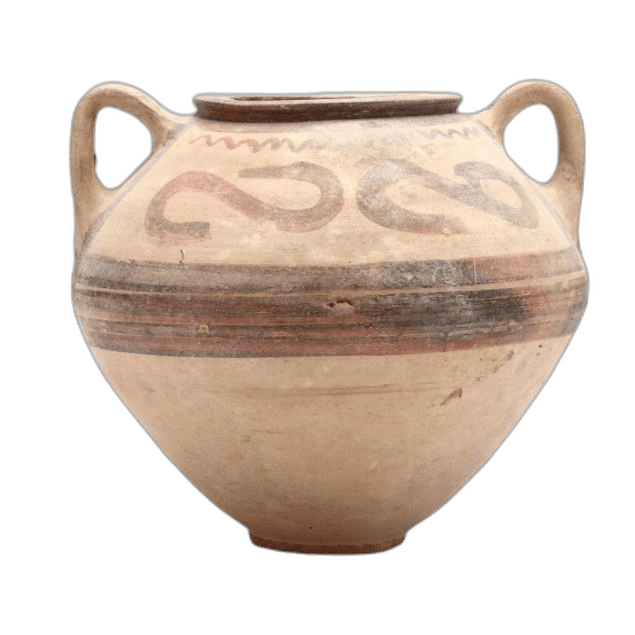 Cypro-Archaic Bichrome Large Jar - image 1