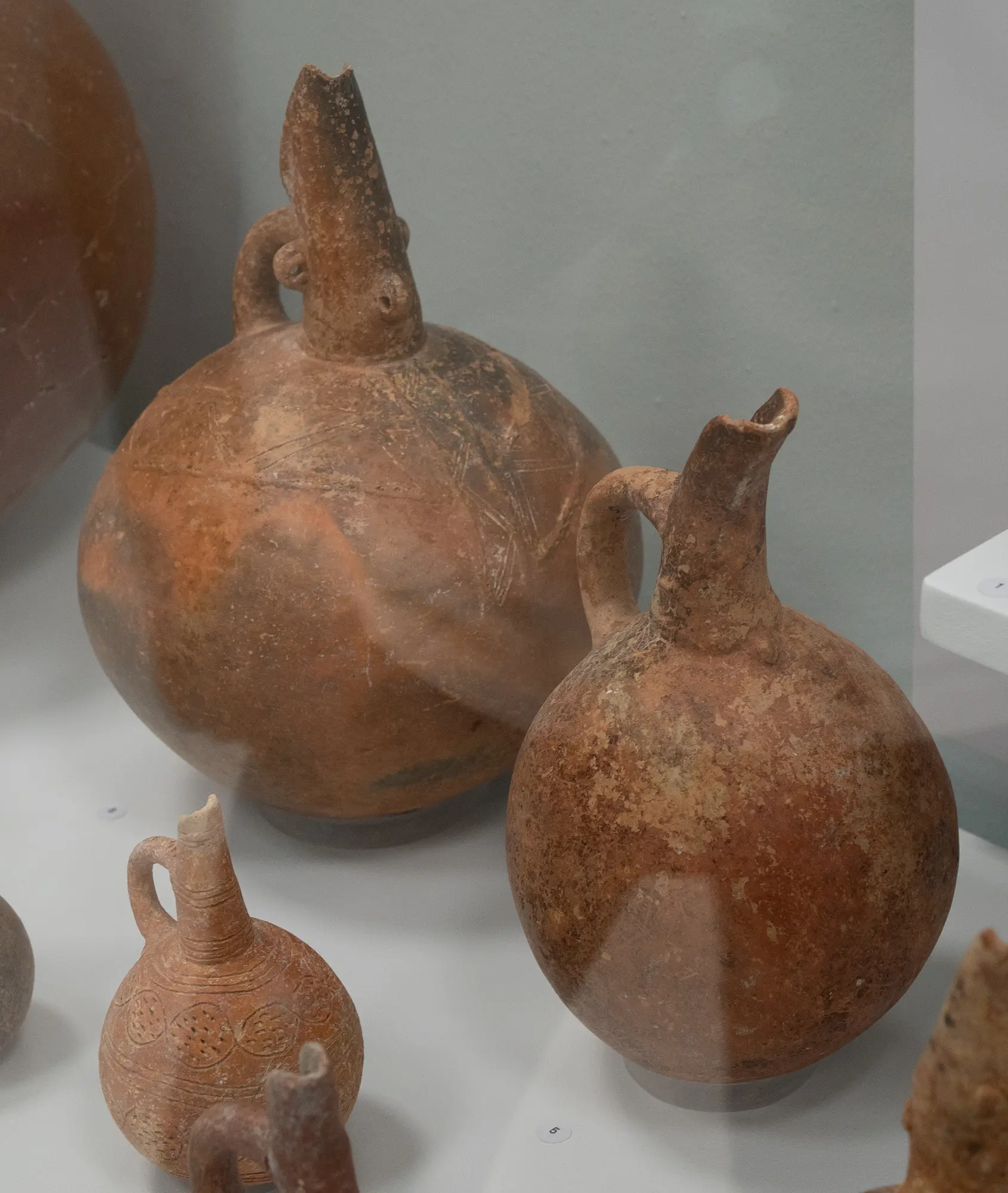 Red Polished Flagons - image 1