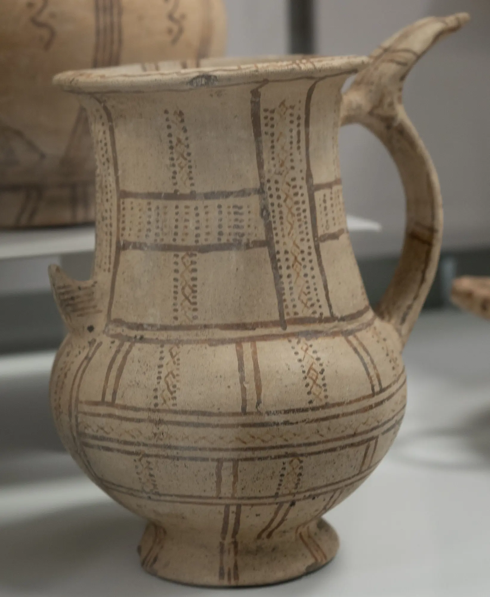 White Slip Tankard - image 1