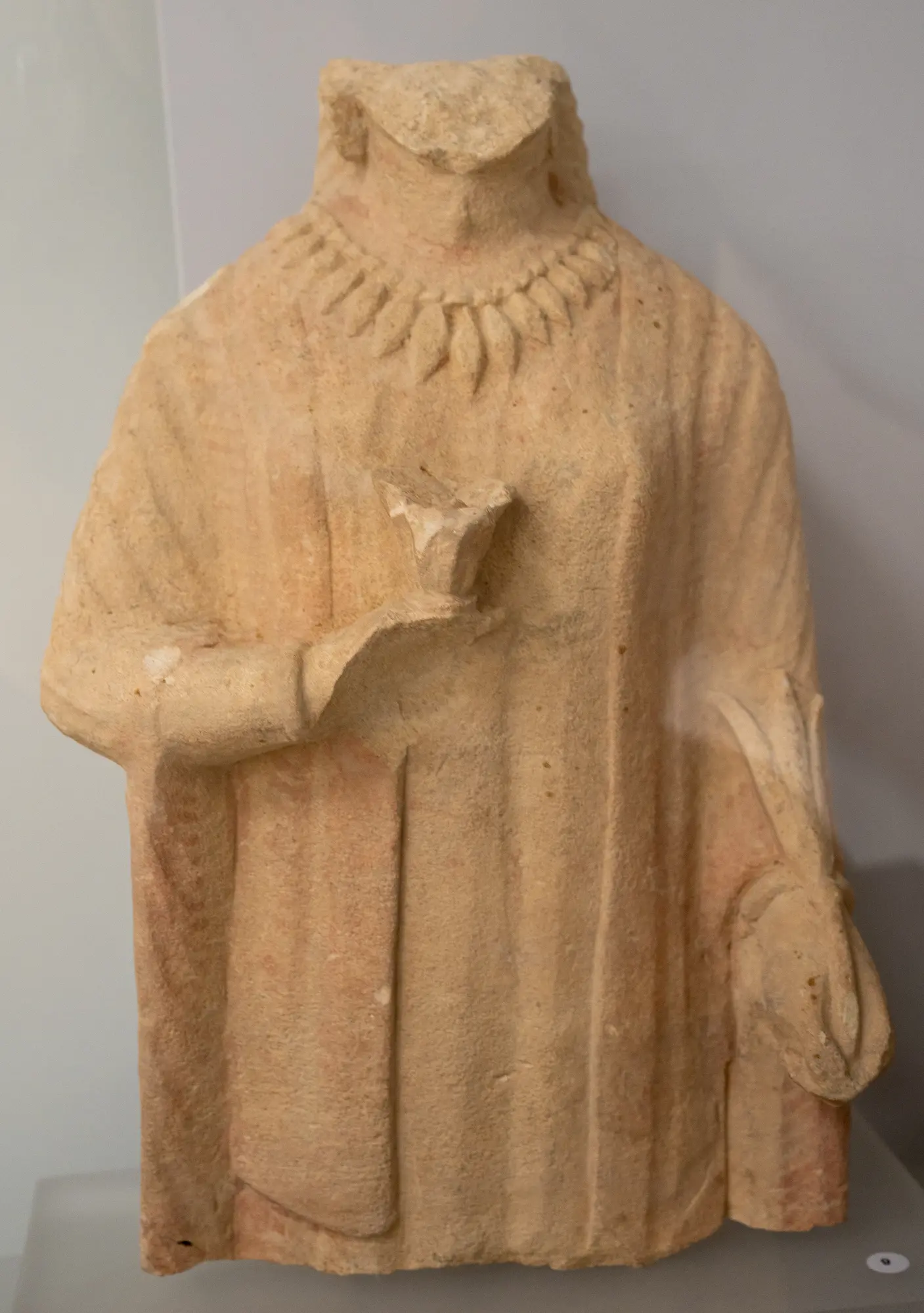 Limestone Statue - image 1