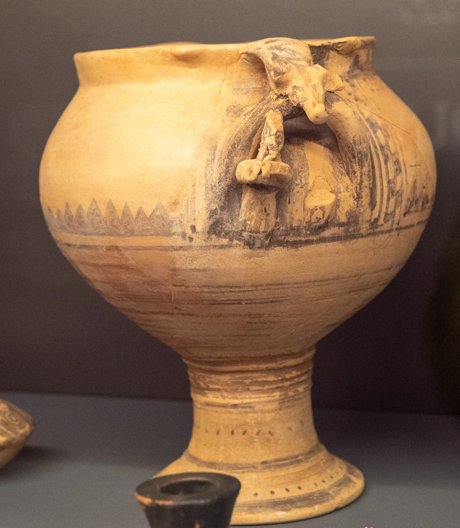 Kylix with Bull Handles - image 1