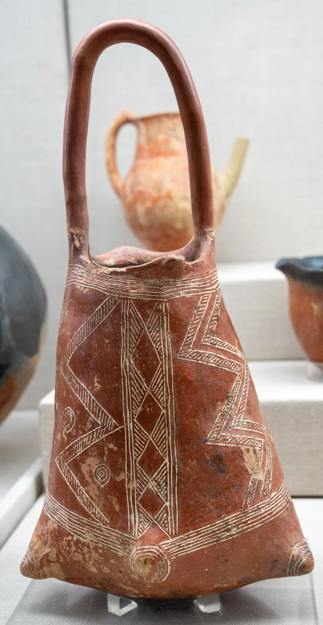 Red Polished Ware bag - image 1