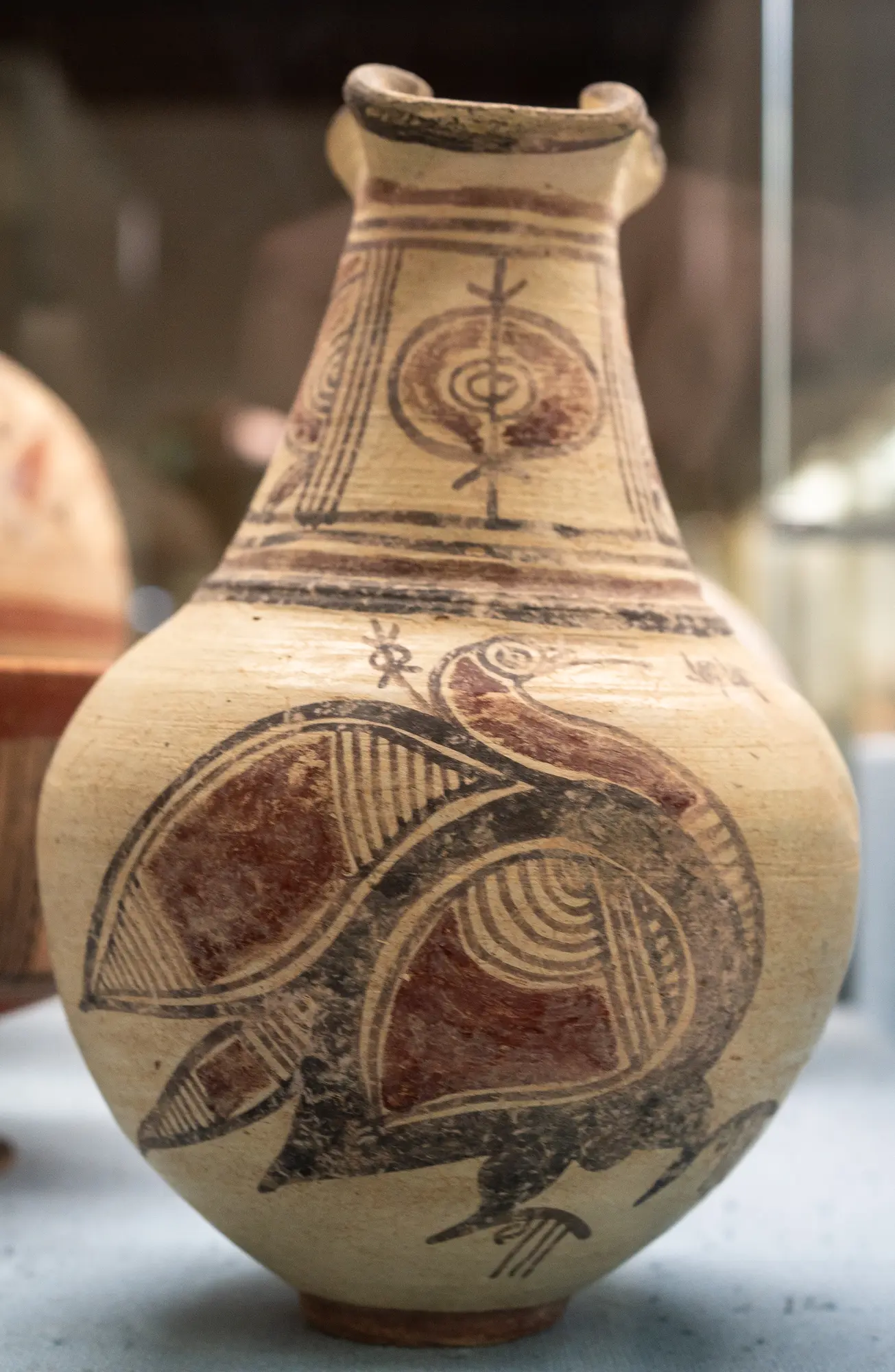 Free Field Bird Oinochoe - image 1