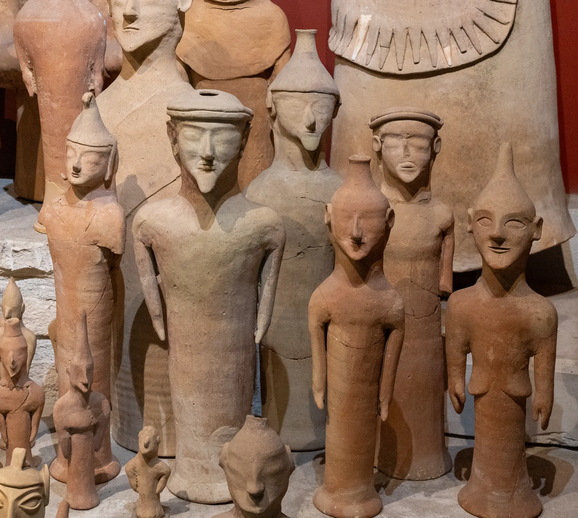 Assorted Terracotta Statues - image 1