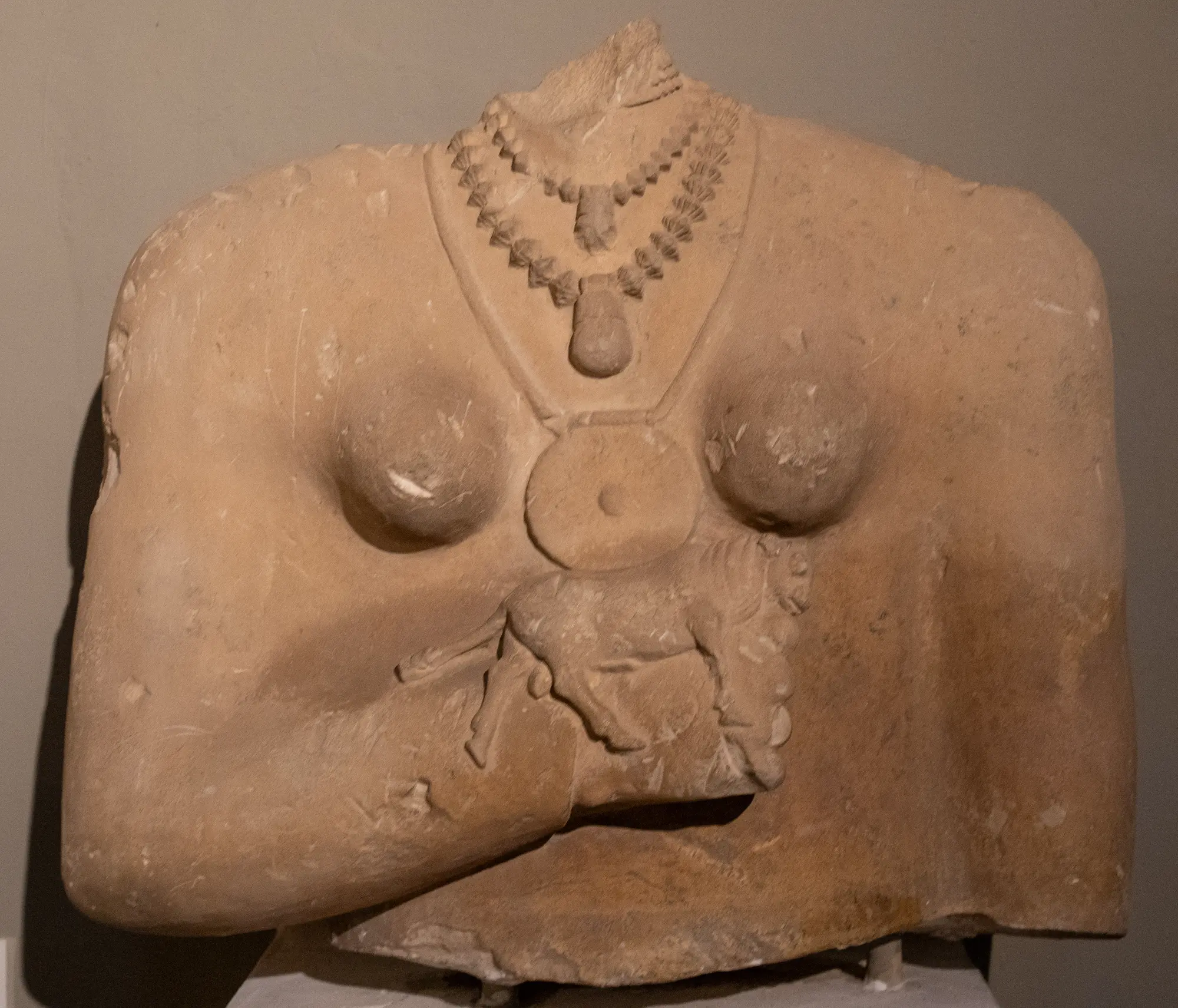 Monumental Limestone Statue - image 1