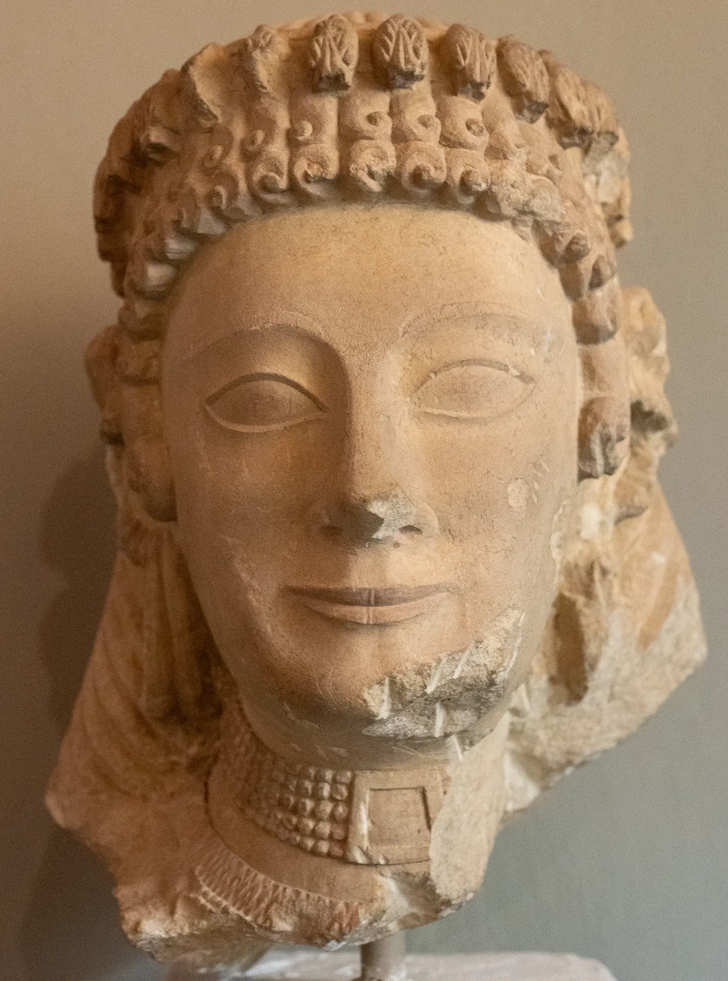 Monumental Limestone Head - image 1