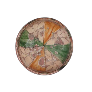 Bowl decorated with six-petalled rosettes - image 1