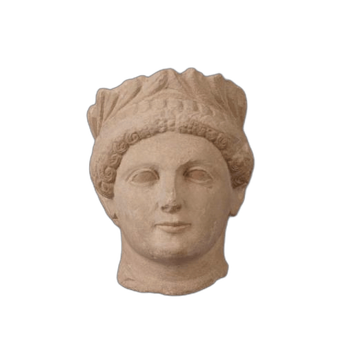 Head of wreathed youth - image 1
