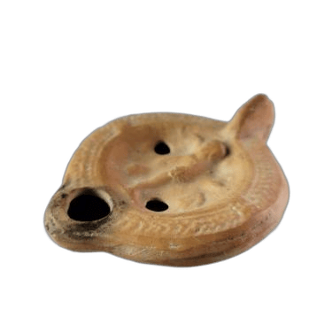 Oil lamp with figure of Eros - image 1