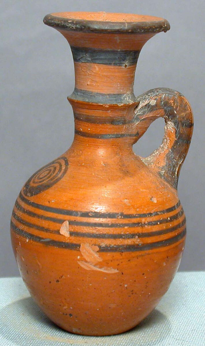 Terracotta miniature jug - image 1