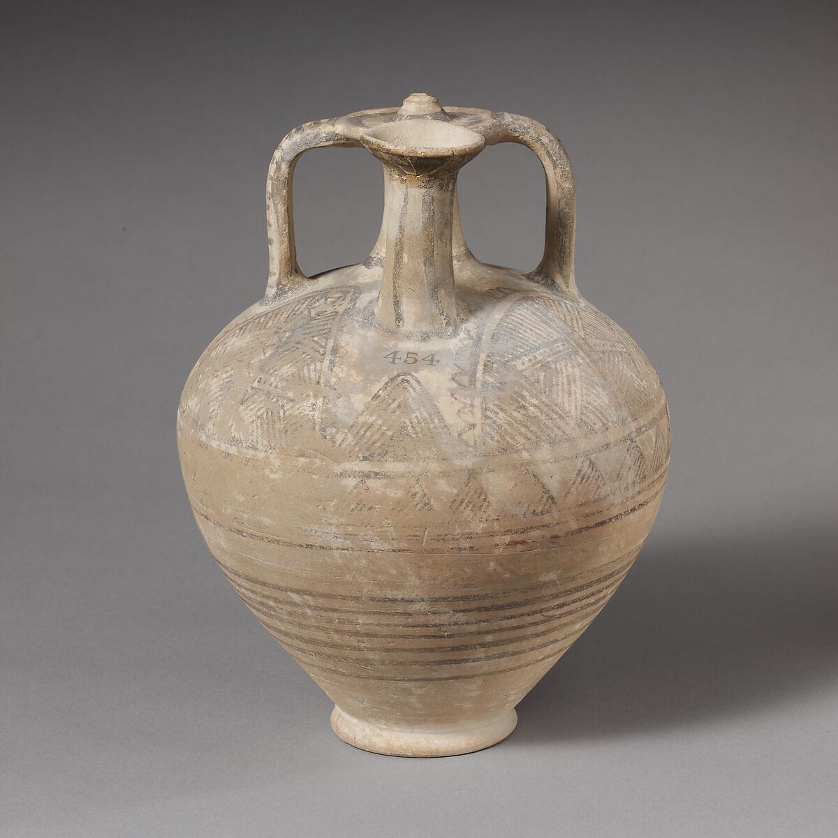 Terracotta stirrup jar - image 1