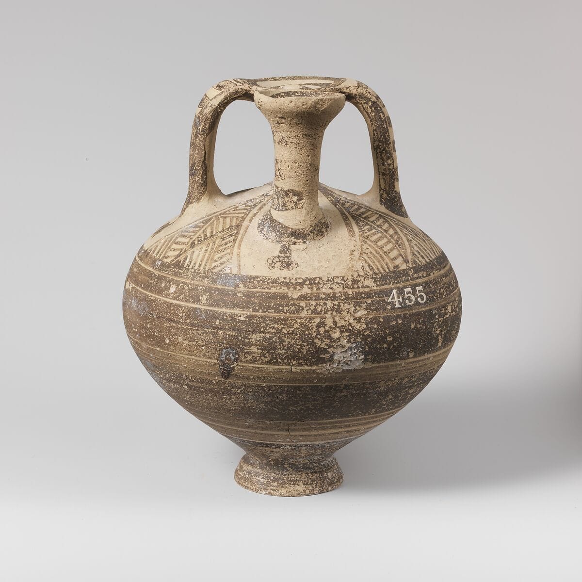 Terracotta stirrup jar - image 1