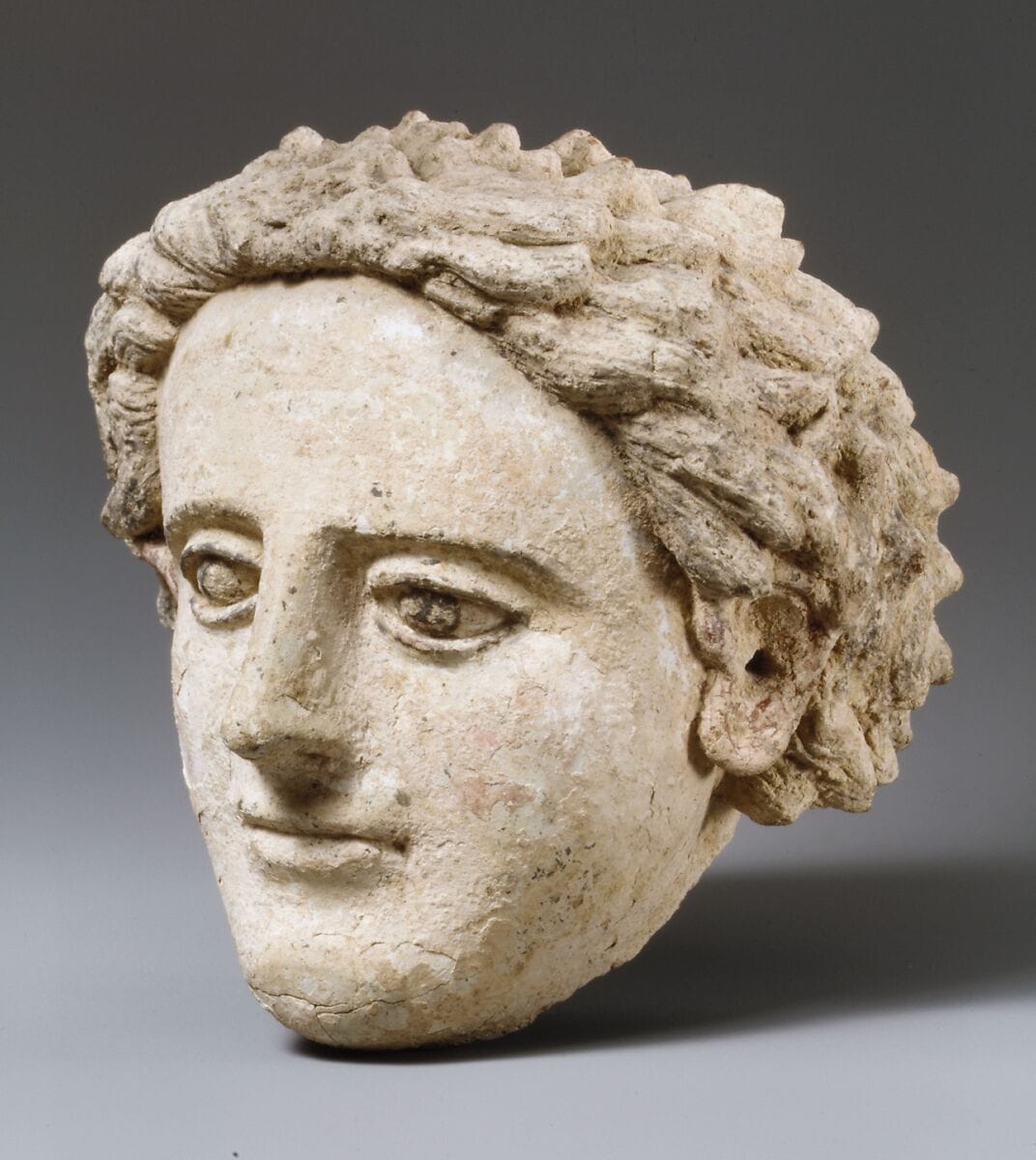 Terracotta head of a youth - image 1