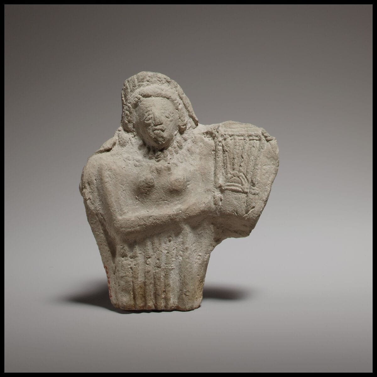 Standing female kithara player - image 1