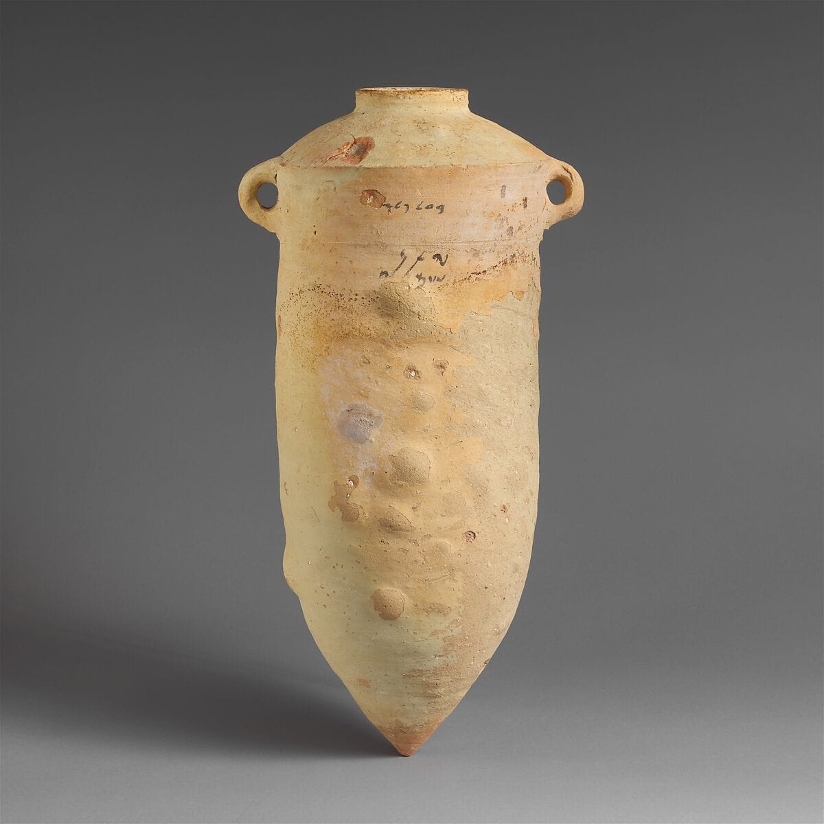 Terracotta amphora with Phoenician inscription - image 1