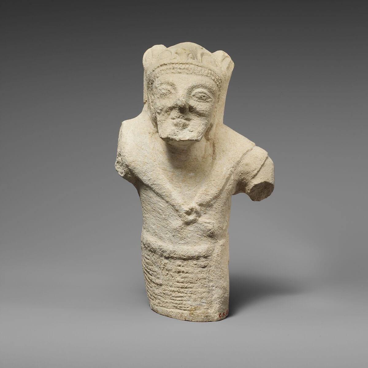 Limestone statuette of bearded Herakles - image 1