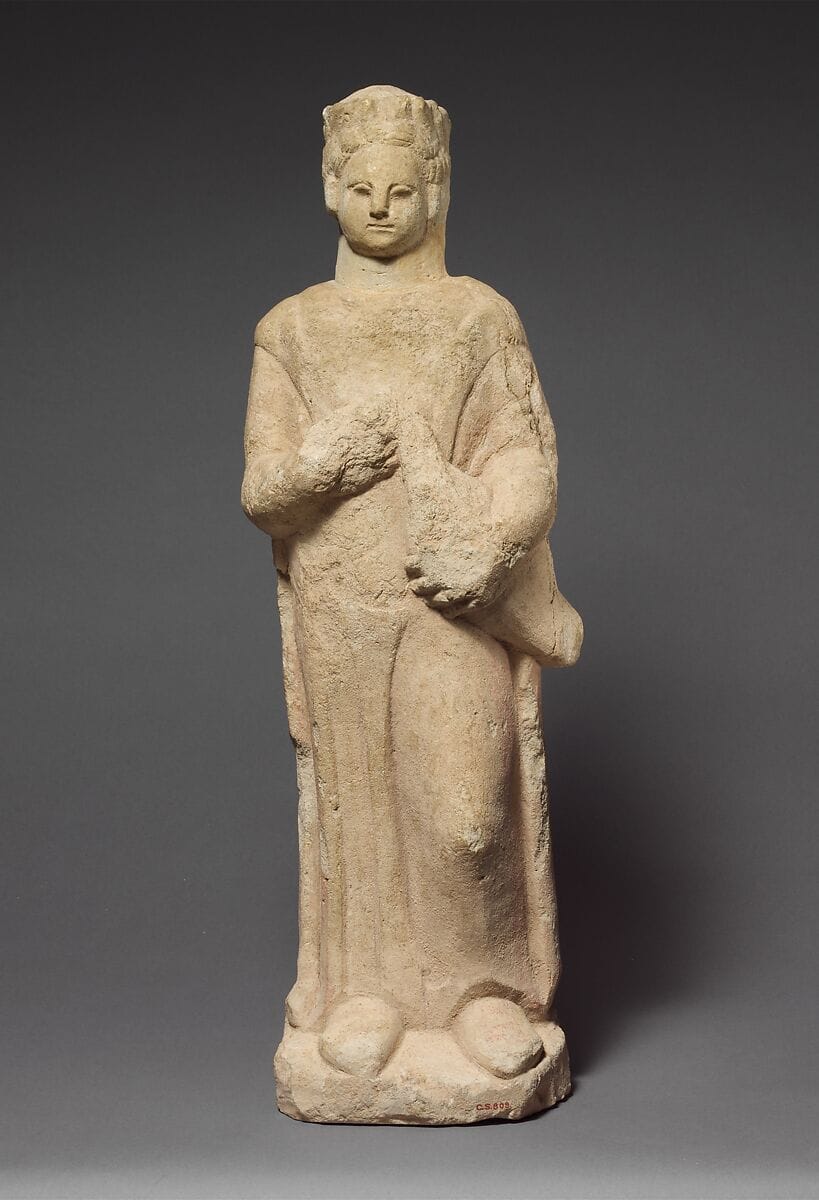 Limestone statuette of a boy - image 1