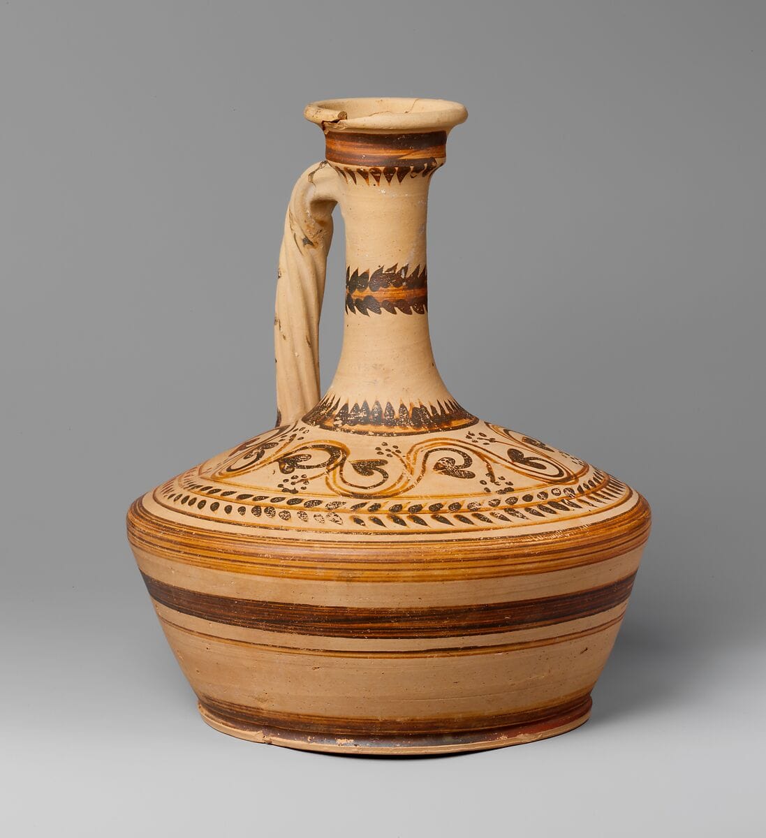 Terracotta lagynos (oil flask) - image 1