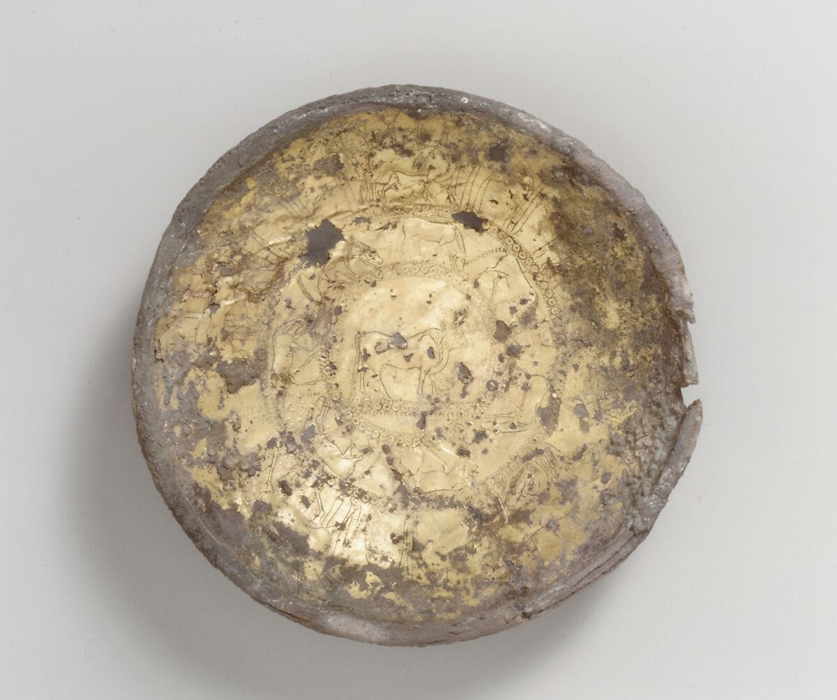 Silver-gilt bowl - image 1